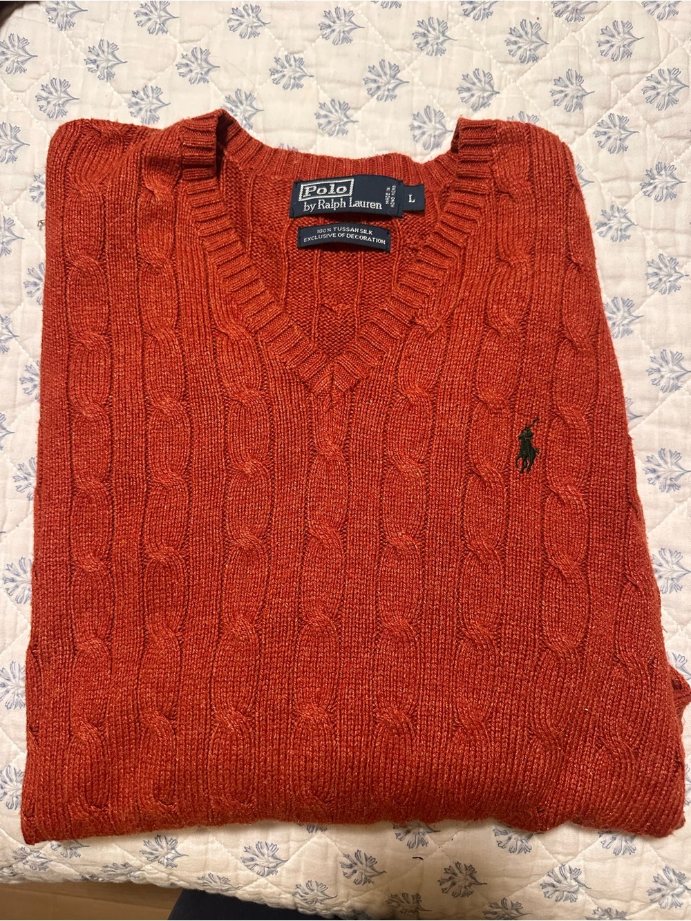 Men’s Ralph Lauren Polo Cable Neck Sweater